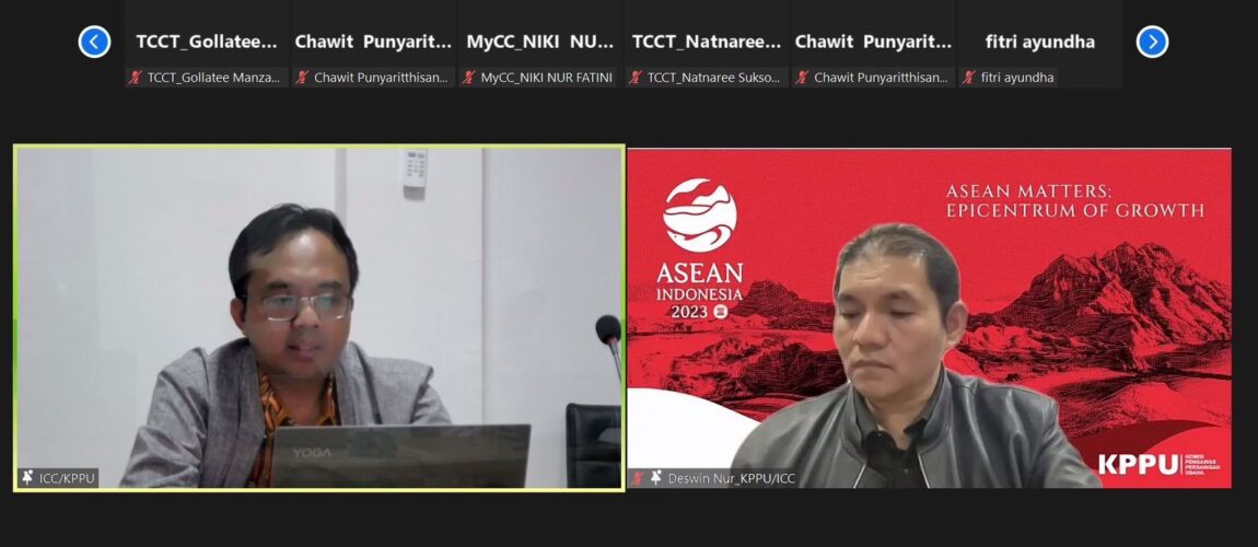 Diskusi Indeks Persaingan Usaha KPPU dengan Otoritas Persaingan Usaha di ASEAN